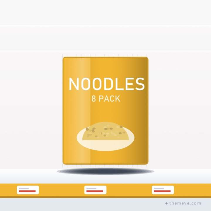 Instant Noodles — 8 Pack